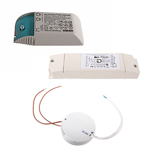Electronic halogen transformers